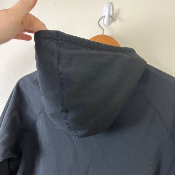 Nike Athletic Therma Fit Graphic Pullover Hooded Jacket Black Women’s Size S - Picture 6 of 10